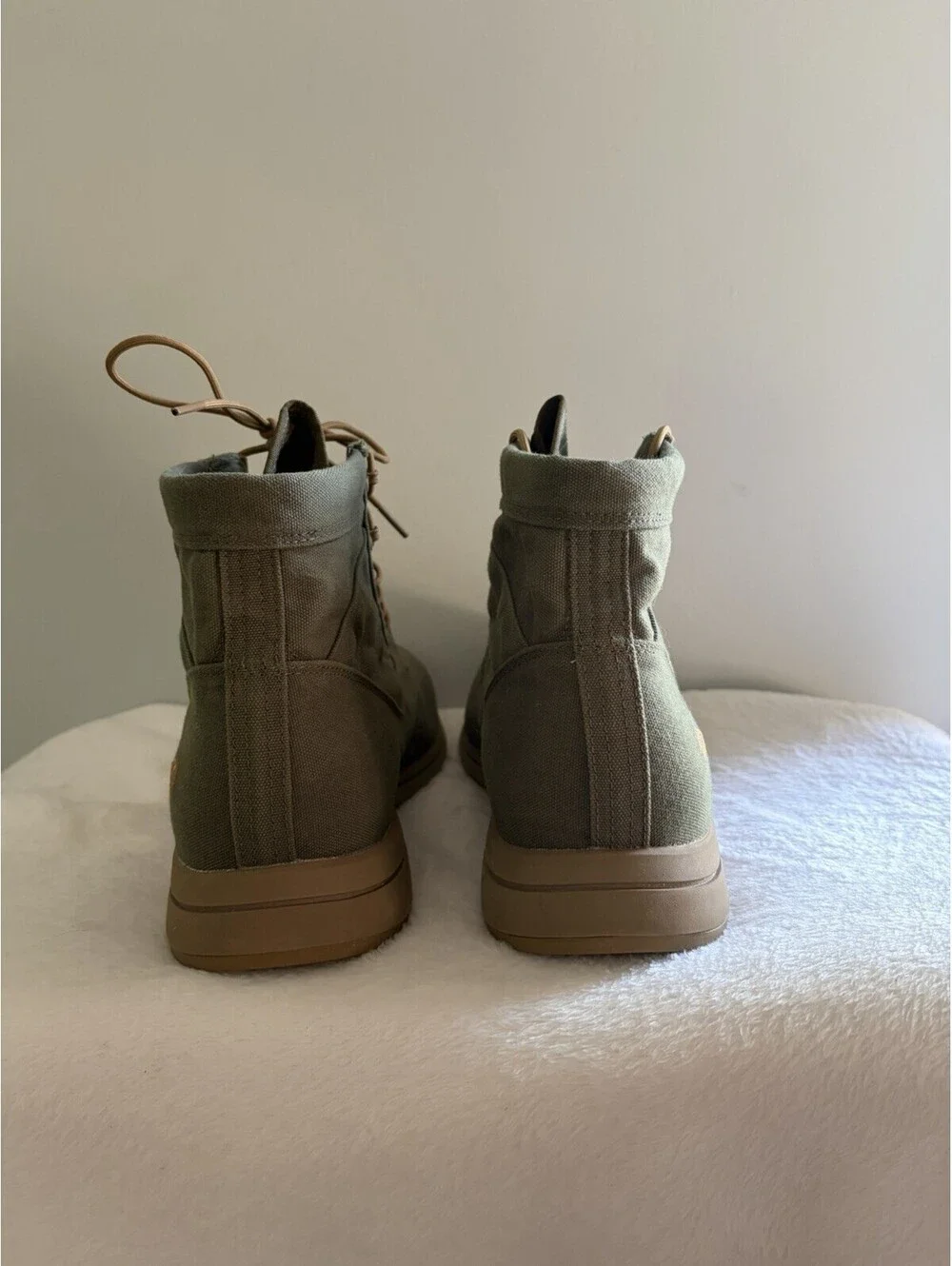 GORUCK Jedburgh Rucking Boots NWOT Olive Canvas Men’s 12 / Women’s 14
